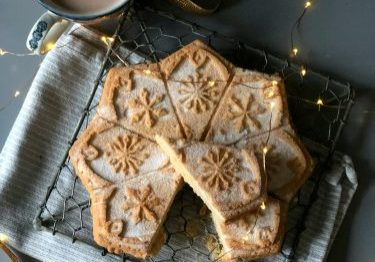 Scandinavian Christmas shortbread