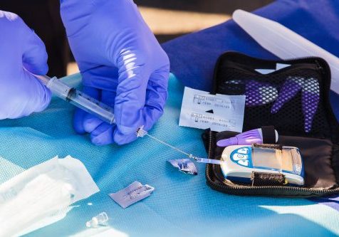 Insulin Level Test Conducted by an EMT